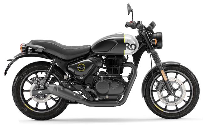 2023 Royal Enfield Hunter 350 –  Rebel Black - Click for OTD Pricing - IN STOCK!